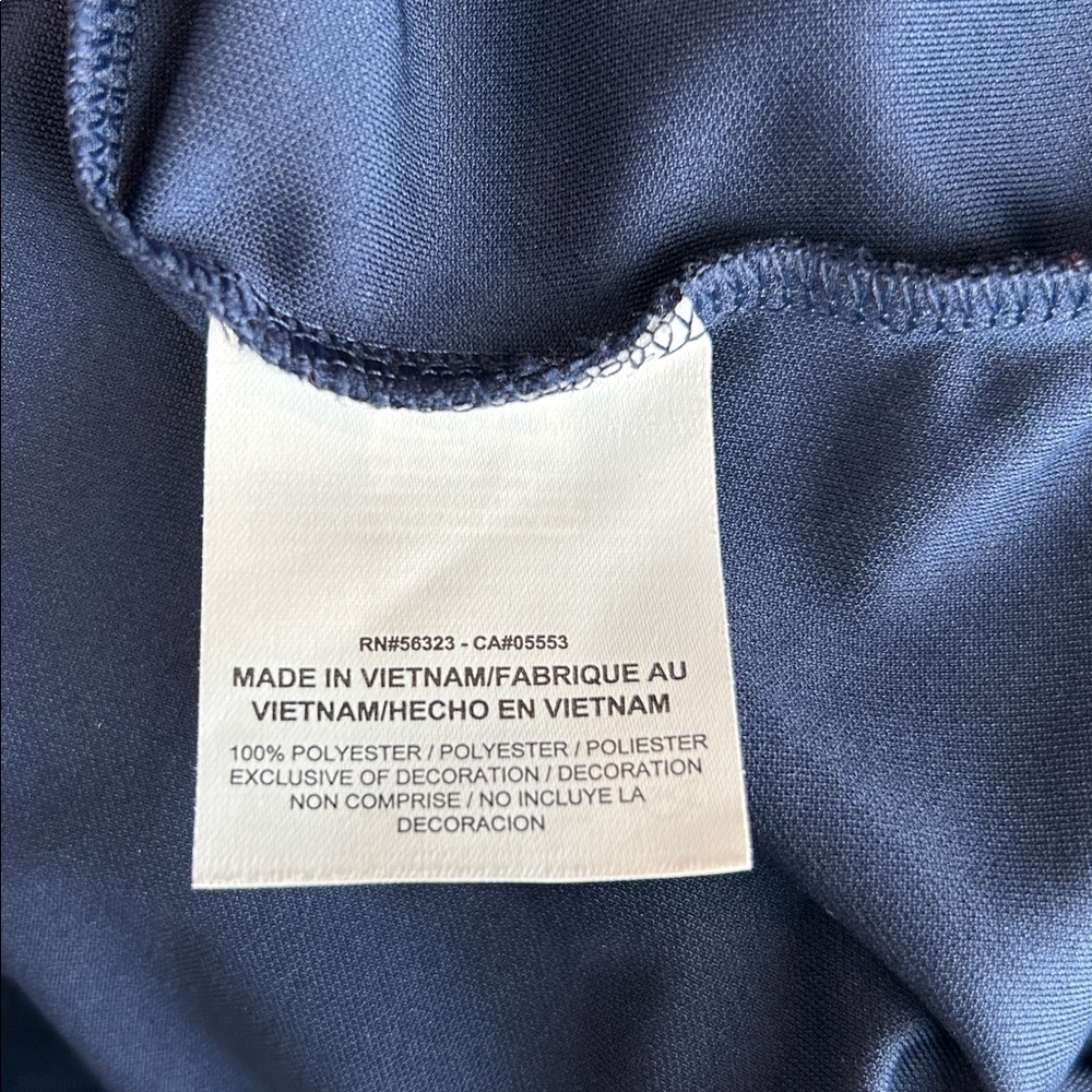 Nike Golf Tour Performance Polo in Navy Blues Sleeveless Shirt size Small - Picture 3 of 7